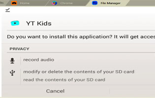 Installing the Youtube kids PC version is simple 