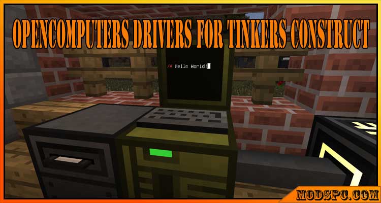 OpenComputers Drivers for Tinkers Construct Mod 1.12.2