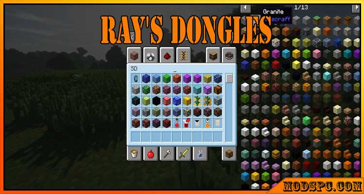 Ray’s Dongles Mod 1.16.5/1.15.2/1.12.2