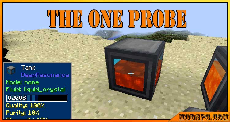 The One Probe Mod 1.16.5/1.15.2/1.12.2