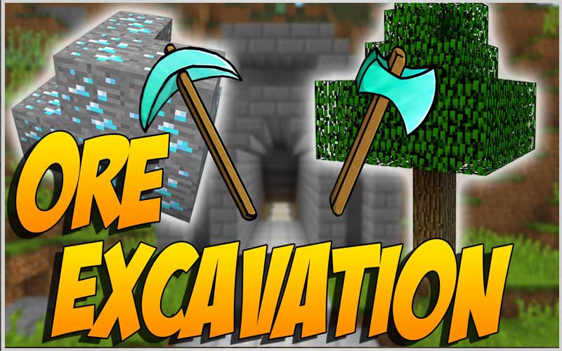 Ore Excavation [Forge] Mod 1.16.5/1.15.2/1.14.4