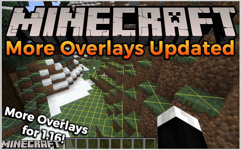 More Overlays Updated [Forge] Mod 1.18.1/1.17.1/1.16.5