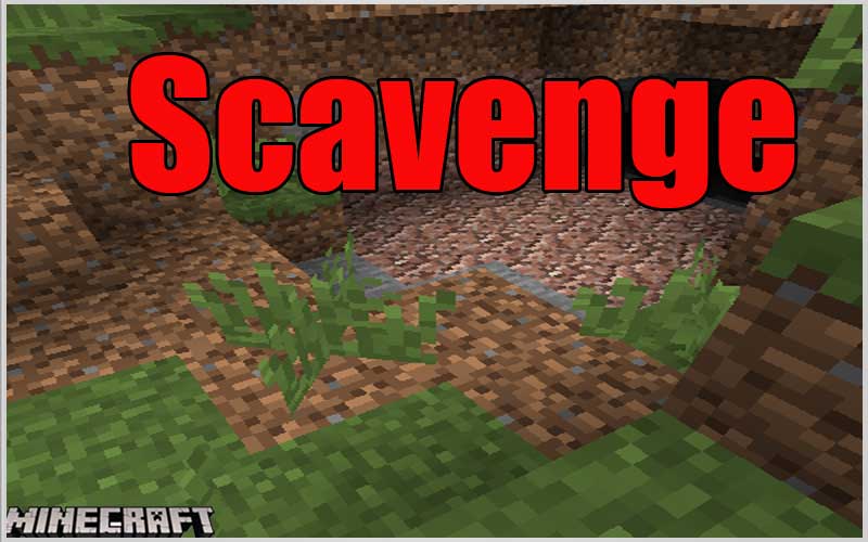 Scavenge [Forge] Mod 1.16.5/1.12.2/1.10.2